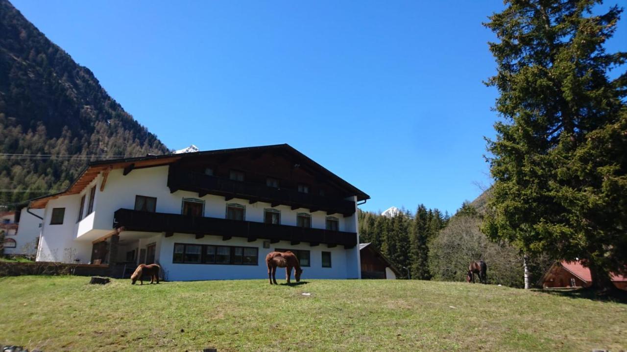 Pension Alpenrose Sankt Sigmund im Sellrain エクステリア 写真