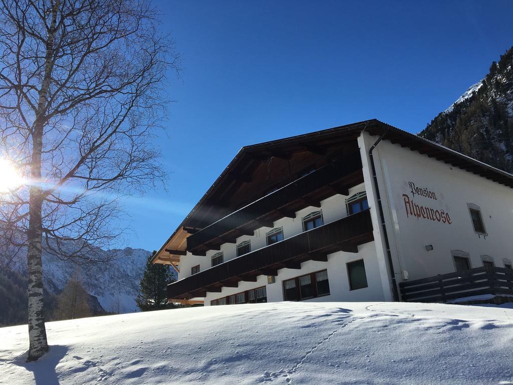 Pension Alpenrose Sankt Sigmund im Sellrain エクステリア 写真