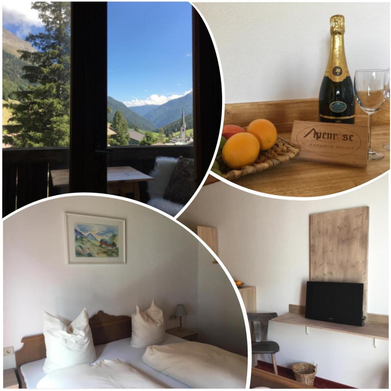 Pension Alpenrose Sankt Sigmund im Sellrain エクステリア 写真